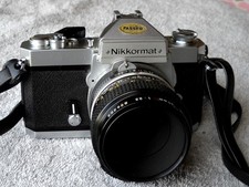 Nikkormat ft2 chromé - chromé, +