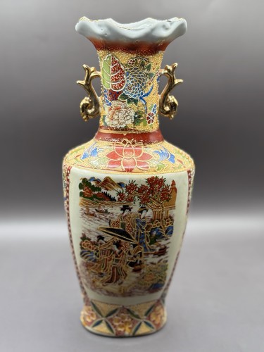 Vaso cinese satsuma dipinto - satsuma, a