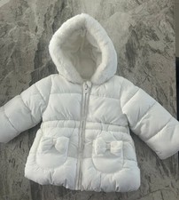 GIUBOTTO BIANCO NEONATA 3 - 6 Mesi