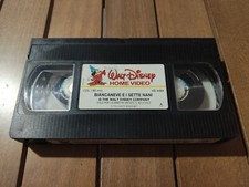 BIANCANEVE E I SETTE NANI - VHS WALT DISNEY VS 4484 SOLO CASSETTA NO CUSTODIA