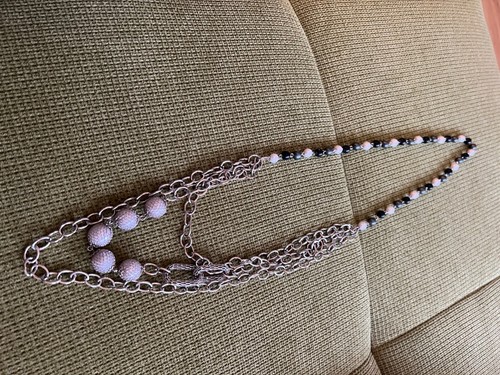 Collana donna lunga con perle - collana,