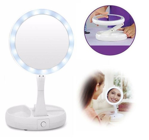 Doppio specchio led trucco - 21,