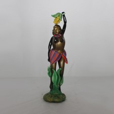 RARE Murano glass handmade sculpture sculture signed Pino Signoretto African