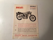 Ducati depliant lato desmo
