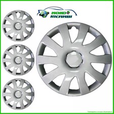 SERIE 4 BORCHIE - 4 COPRICERCHI COPPE RUOTA 16 PER OPEL VIVARO 16->