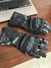 Guanti moto invernali Dainese Tempest D-Dry lunghi neri taglia xs-7.5