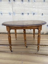 Tavolo Rotondo Allungabile Ciliegio Luigi Filippo