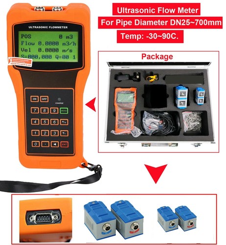 Portable ultrasonic flow - ultrasonic,
