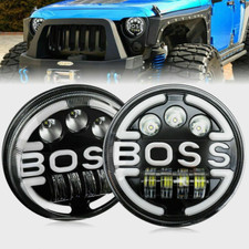 Coppia Di Fari A LED BOSS 7"