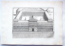 Stampa old print Romanae