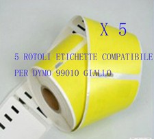 5 ROTOLI Etichette Compatibili