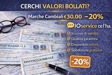 CERCHI VALORI BOLLATI? Marche