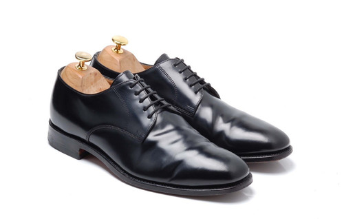 Scarpe loake derby nere lucide - derby,