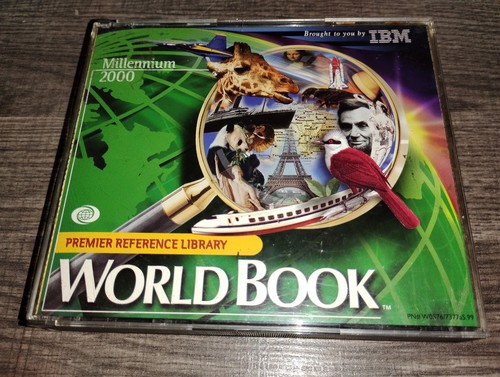 World book millennium 2000 - book,