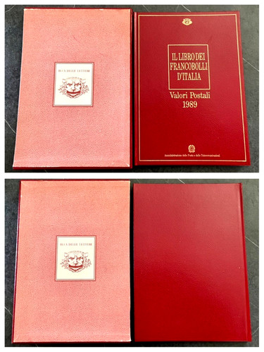 Libro poste italiane 1989 buca - poste,