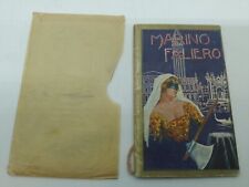 Calendarietto da barbiere Marino Faliero 1938