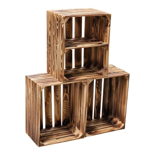 Set scatole legno nuove - set,