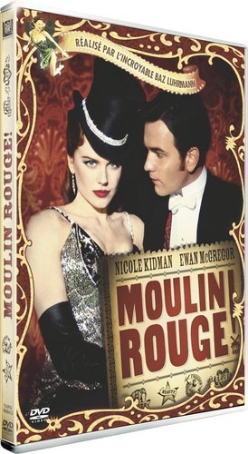 Dvd moulin rouge neuf - rouge,