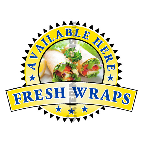 Adesivo giallo fresh wraps - fresh,