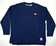 Felpa Tommy Hilfiger vintage taglia L anni 80 90 tessuto spugna bandiera toppa stemma