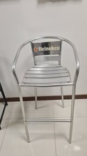 Heinenken Sgabello da bar in alluminio Birra 