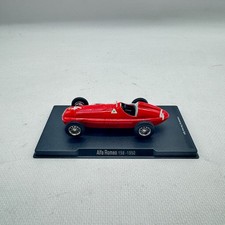 MODELLINO AUTO ALFA ROMEO 158 1950 ROSSA - EDICOLA - SCALA 1:43 "DIECAST"