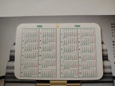 CALENDARIO ROLEX 1988-1989
