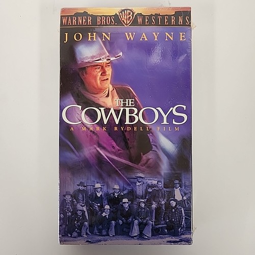John wayne the cowboys vhs - cowboys,