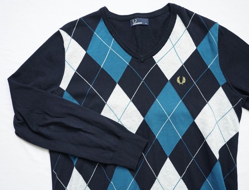 Fred perry maglione scollo - fred, a