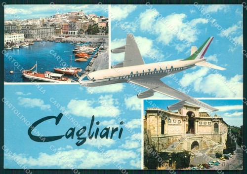 Cagliari città aereo foto - cagliari, fg