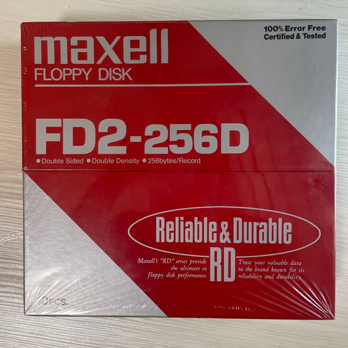 Maxell floppy disk - disk, 8"