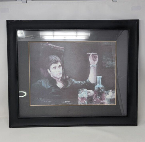 Litografia firmata scarface - scarface, al