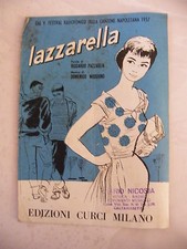 " Spartito Lazzarella Modugno