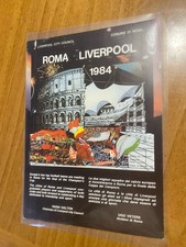 Calcio AS Roma final Coppa Campioni Liverpool MANIFESTO Locandina Cup European