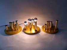 Set di tre lampade da