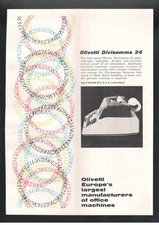 OLIVETTI Pubblicità 1959