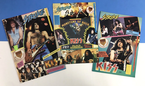 Kiss strike fanzine - kiss, italiano