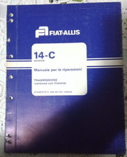 FIAT ALLIS 14C  MANUALE PER LE