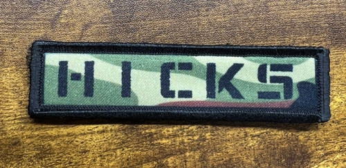 Patch morale 1x4 - , hicks