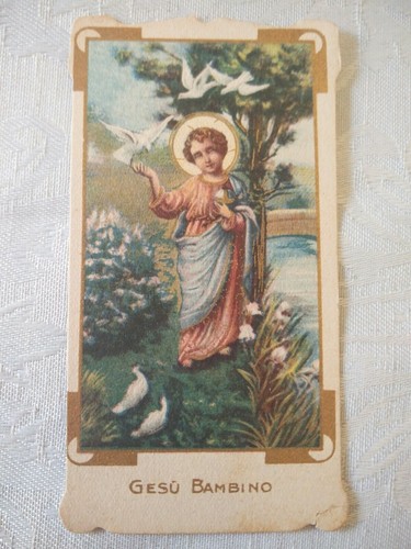Antico santino gesu - antico,