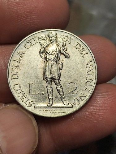 Moneta vaticano lire - moneta,