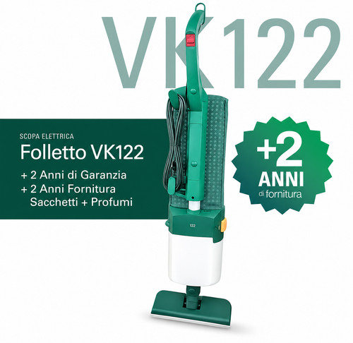 Aspirapolvere folletto 122 - folletto, vk