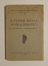 L´inizio della nuova politica