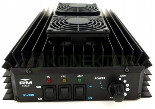 505v black amplificatore - rm,