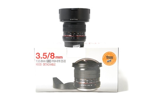 Obiettivo manuale samyang - obiettivo, 8mm