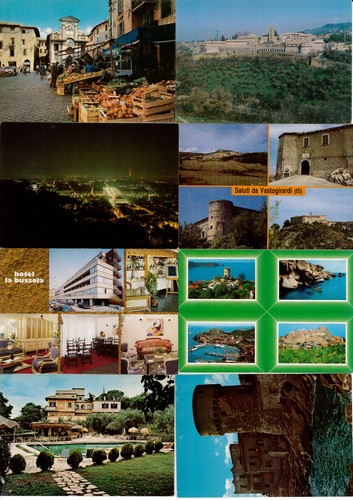 Cartoline 10 citta - , pz.