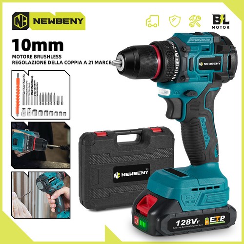 Trapano avvitatore batteria - a,