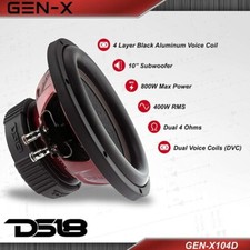 DS18 GEN-X104D subwoofer da 25