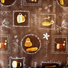 Tovaglia di Tela Cerata Caffè