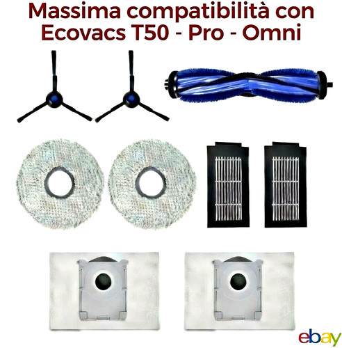 Kit ricambi ecovacs deebot - 9,